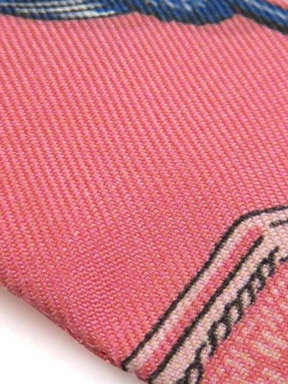 Auth HERMES Twilly Scarf Pink/Multicolor Silk - Picture 4 of 12